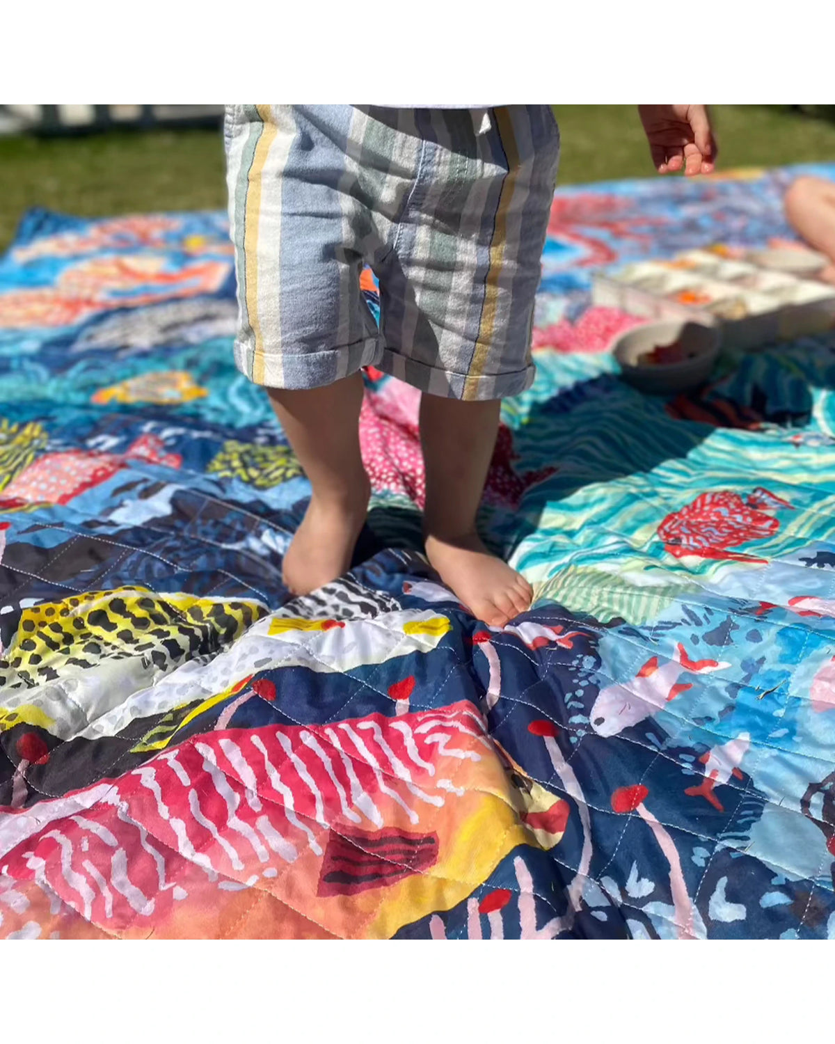 Octopus's Garden Picnic Rug