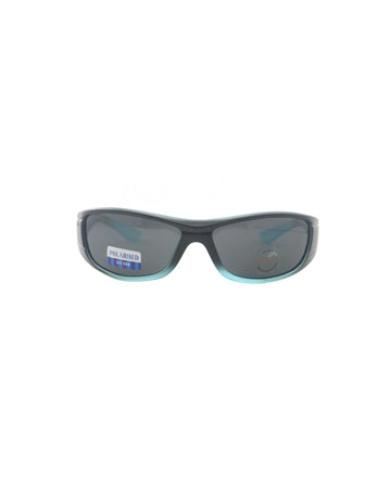 Frosted Blue Wraps Polarised Sunglasses