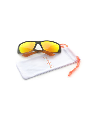 Orange Wraps Sunglasses
