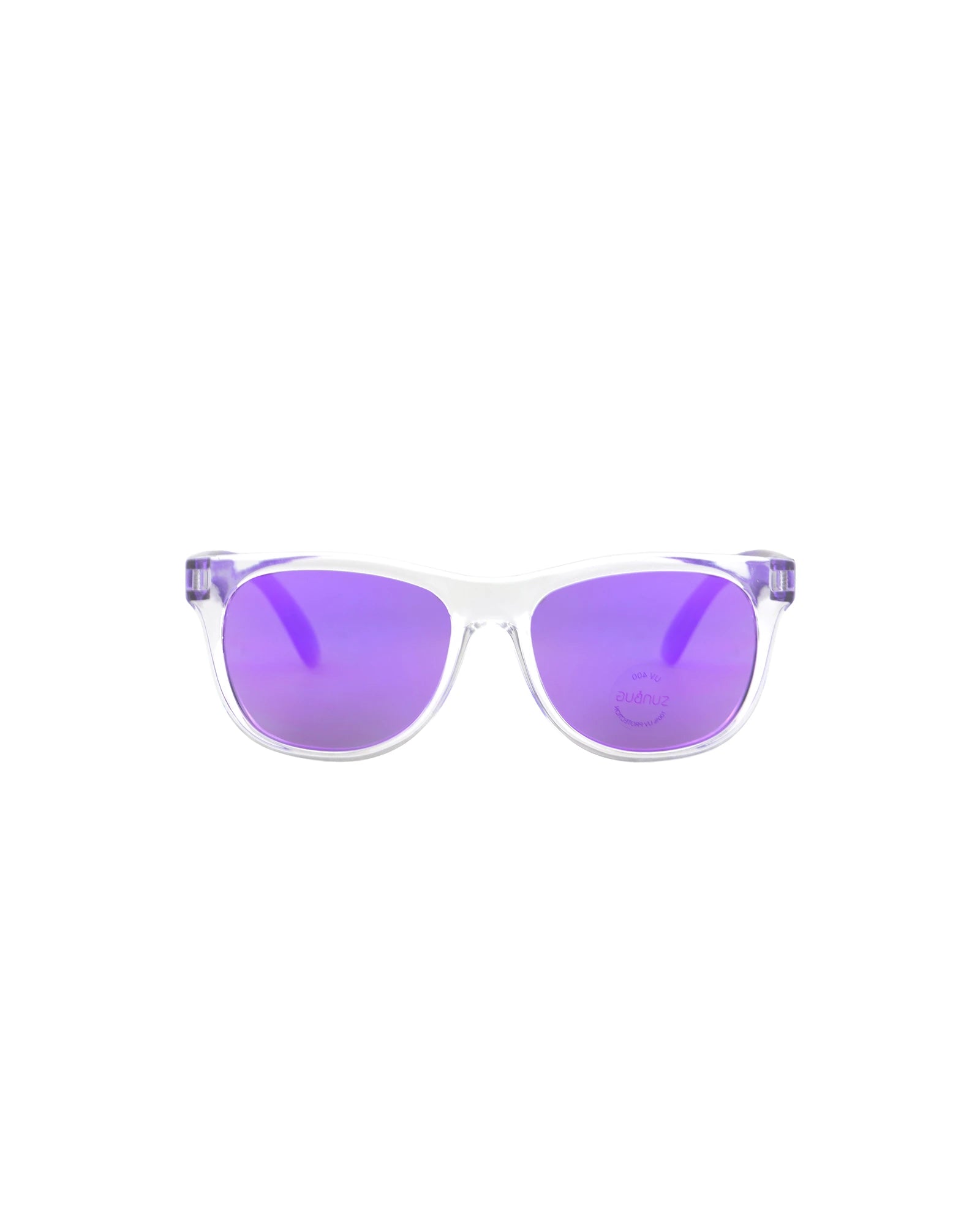Transparent Purple Ways Sunglasses