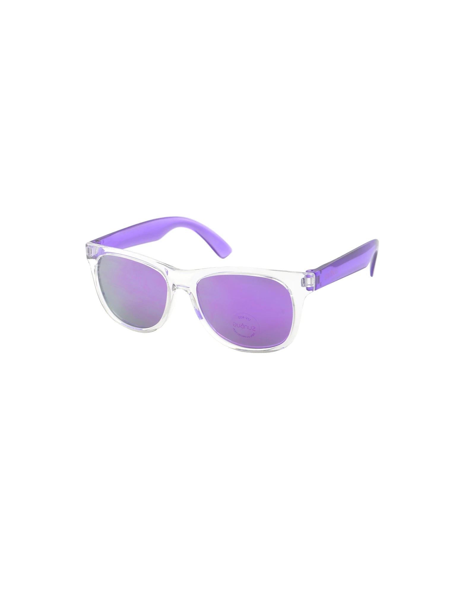Transparent Purple Ways Sunglasses
