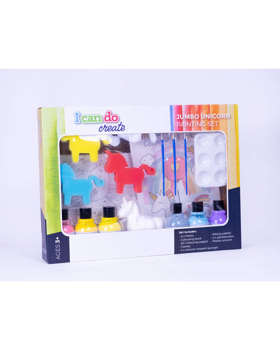 Icando Jumbo Unicorn Painting Set