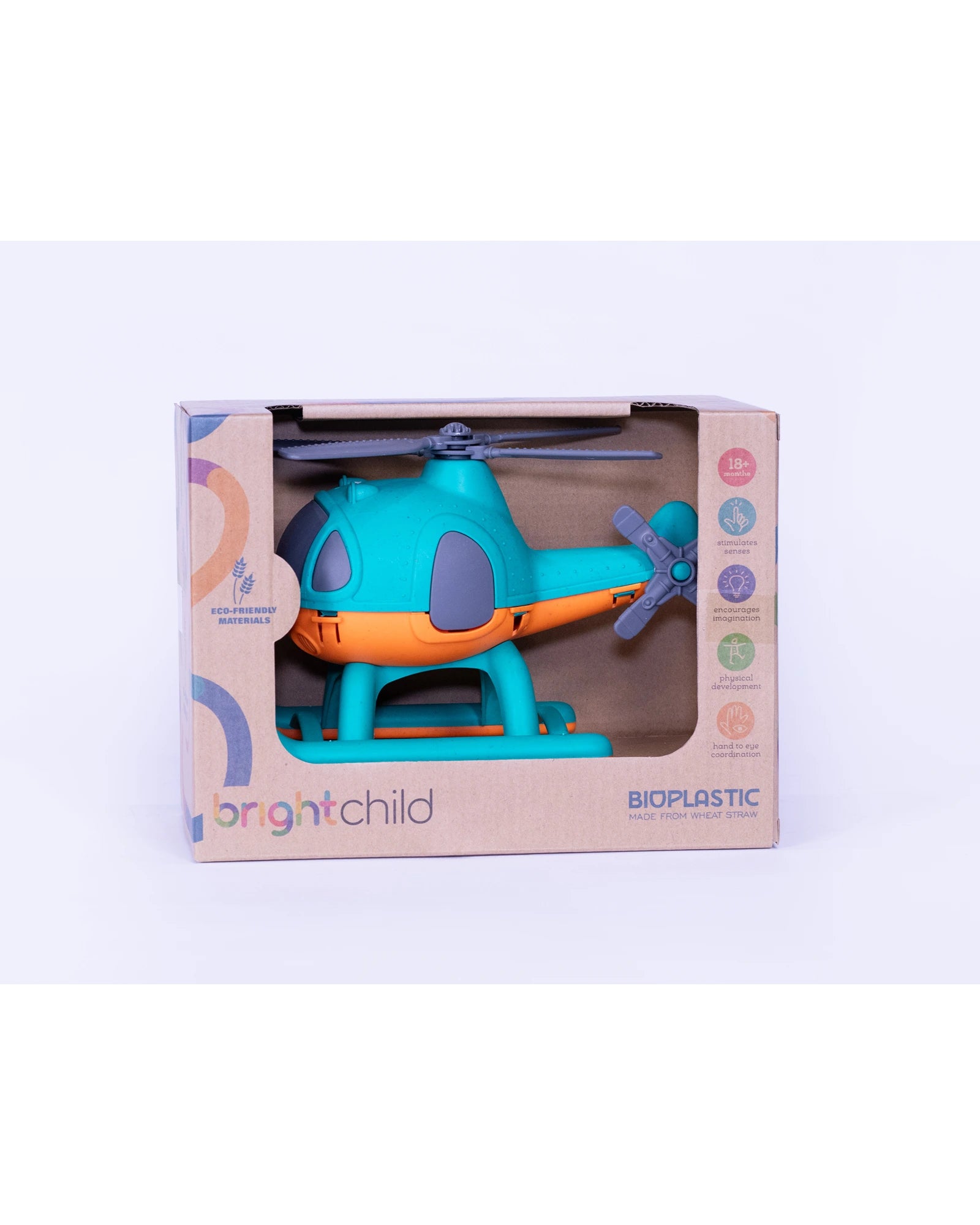 Bright Child Bioplastic Helicopter - Assorted