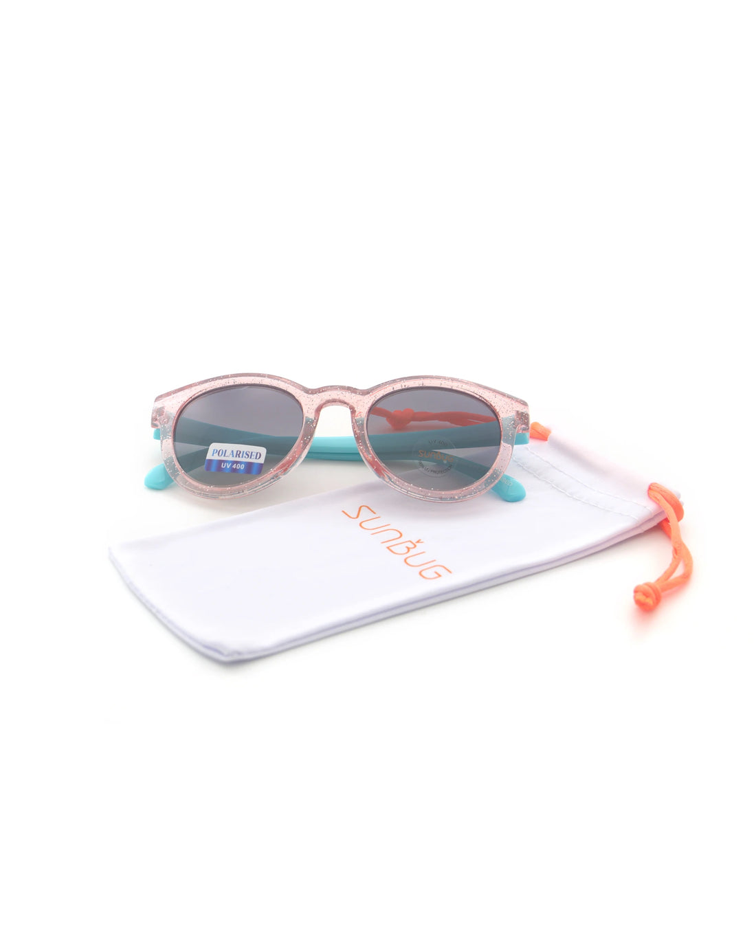 Sparkle Pink Phantos Polarised Sunglasses