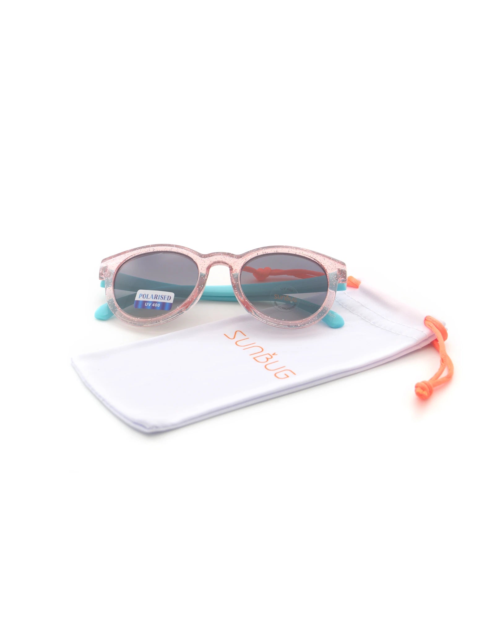 Sparkle Pink Phantos Polarised Sunglasses