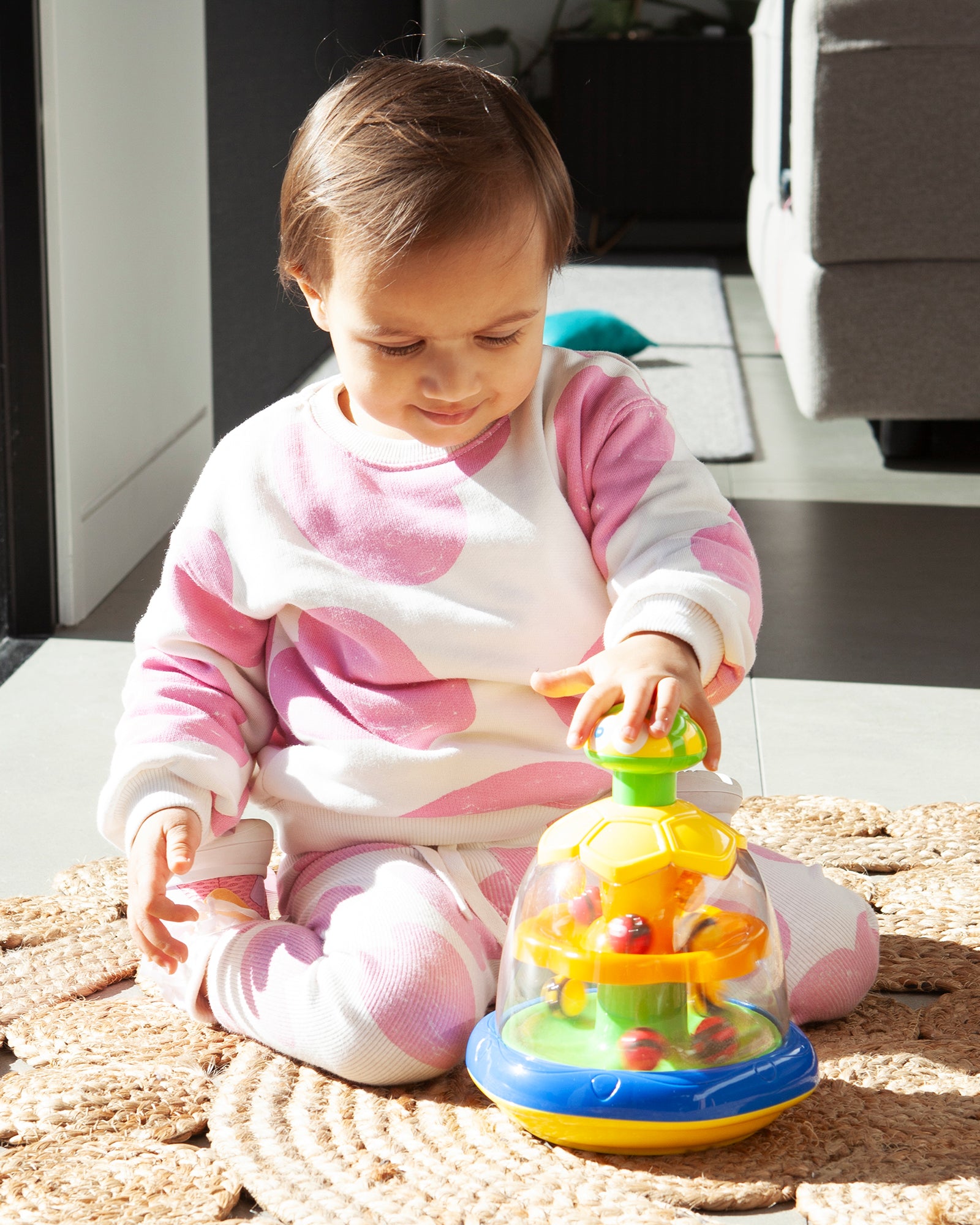 Bright Child Spinning Bees