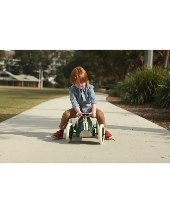 Kidstuff Dark Green Racer