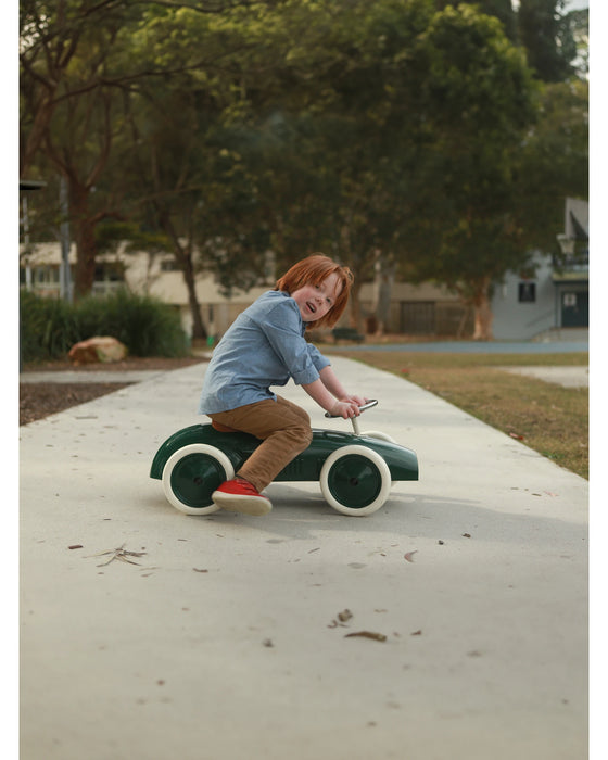 Kidstuff Dark Green Racer