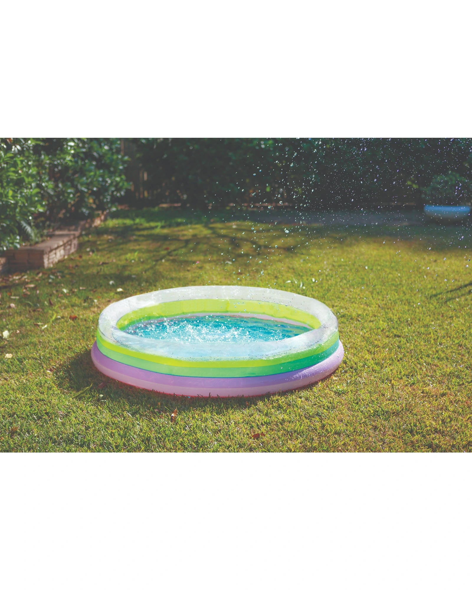 Rainbow Shimmer Ring Pool