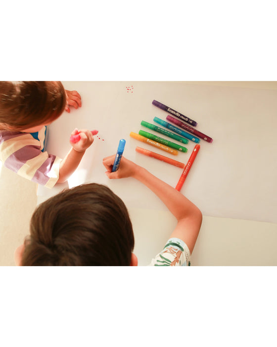 Icando Glitter Markers 12pcs