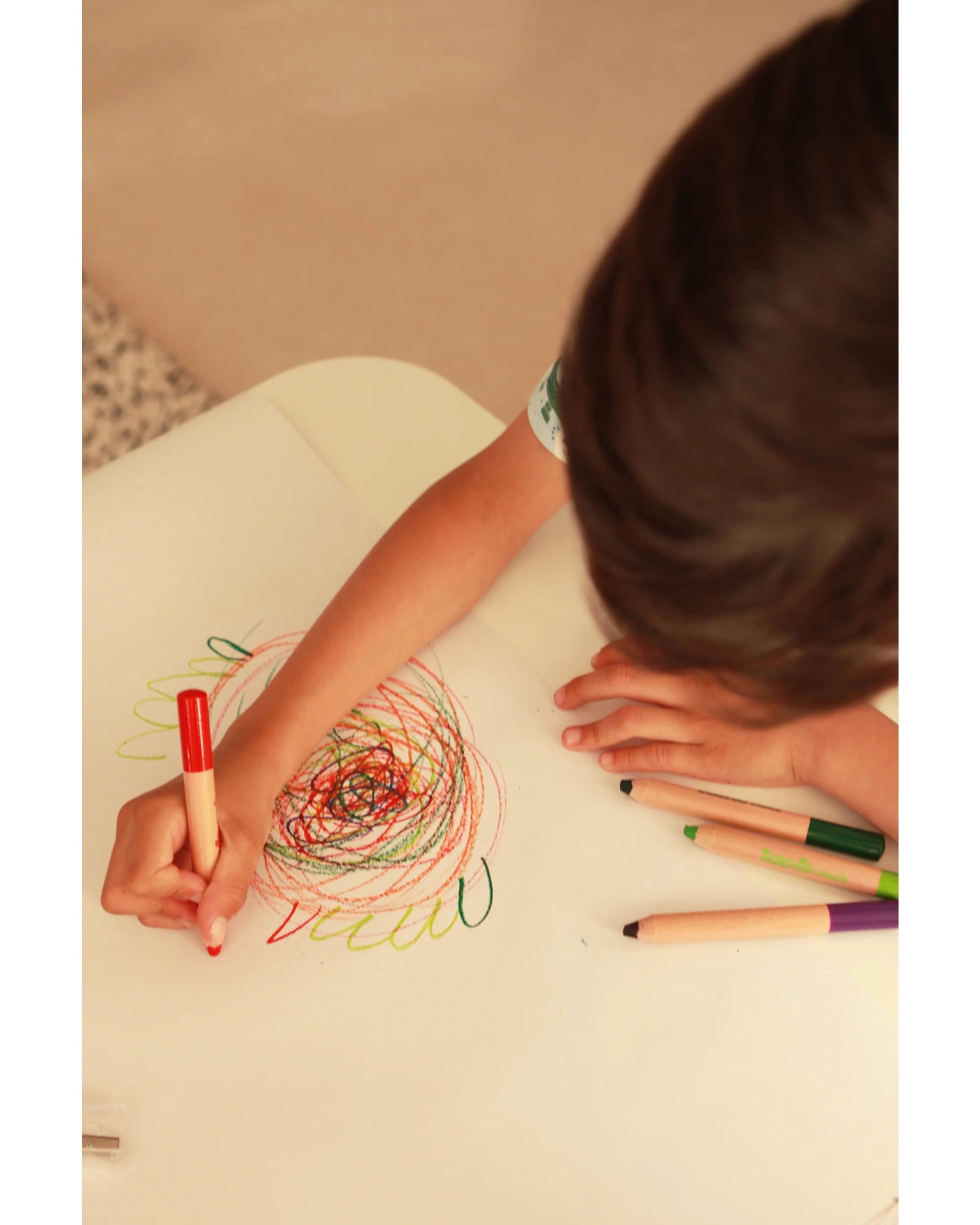 Chunky Coloured Pencils 12pcs