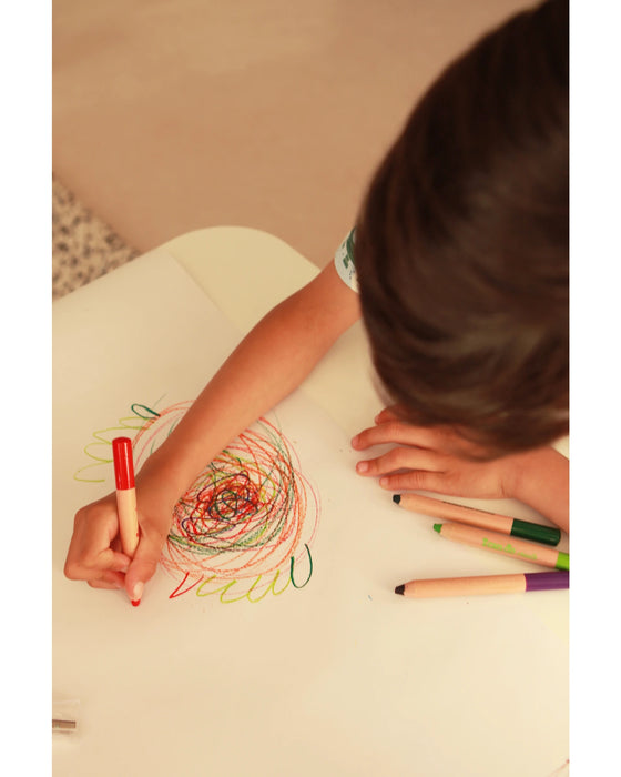 Icando Chunky Coloured Pencils 12pcs