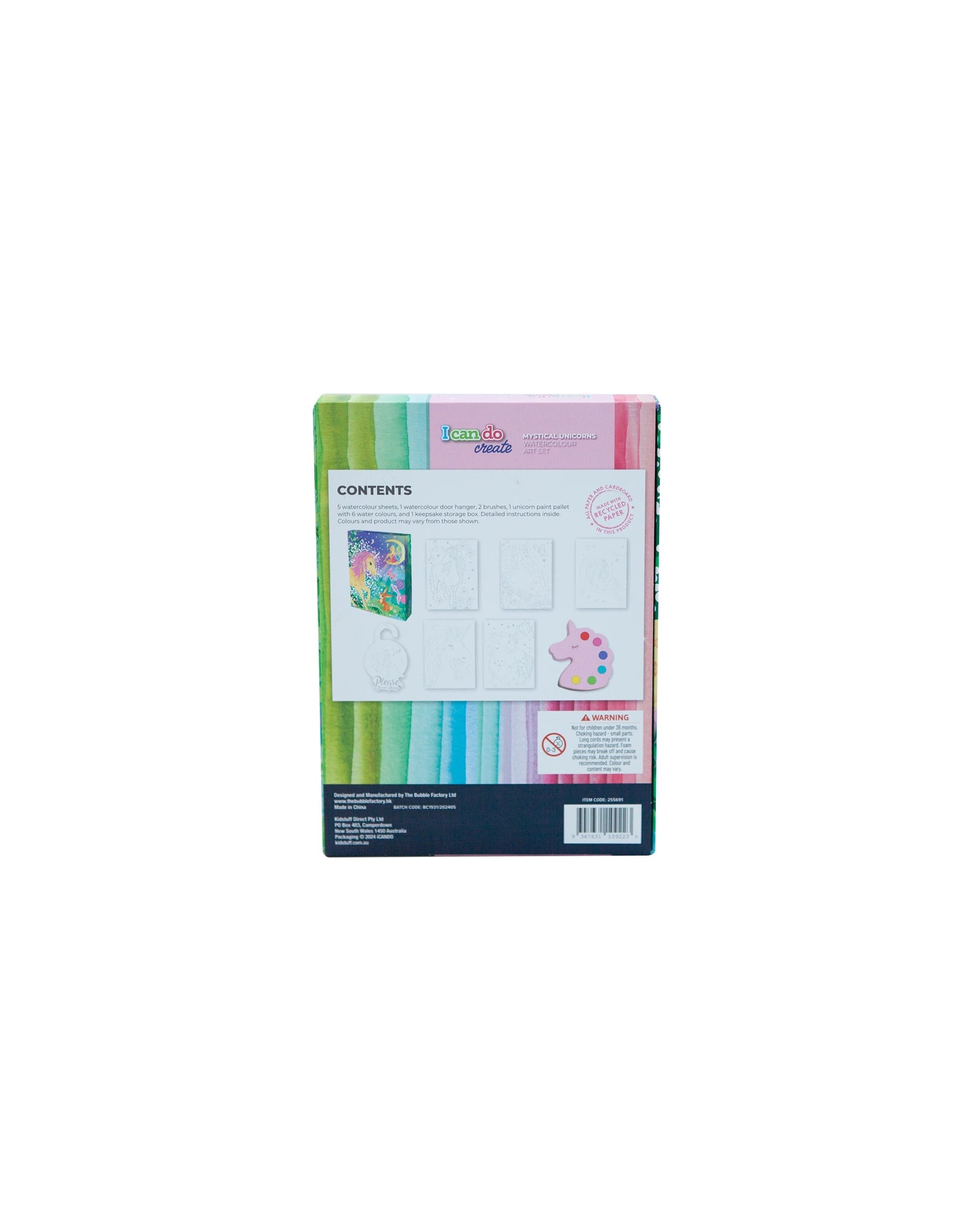 Mystical Unicorns Watercolour Art Set