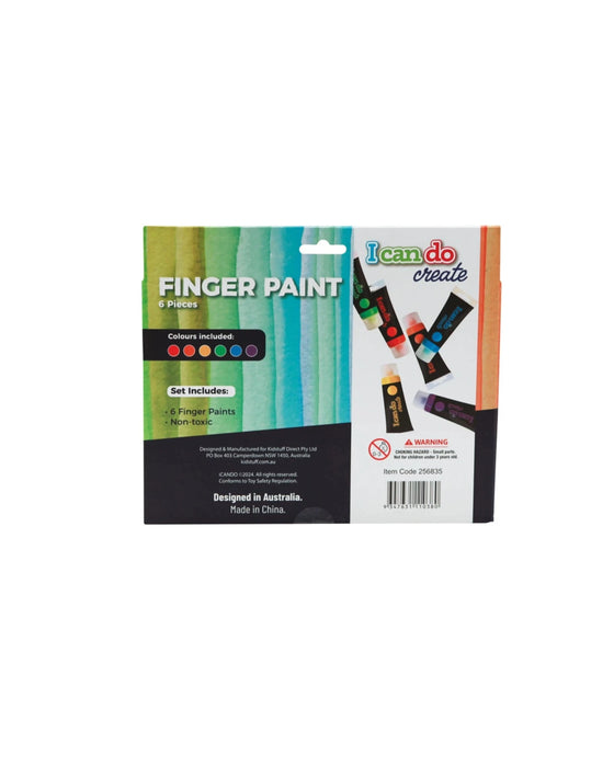Icando Finger Paint 6pcs