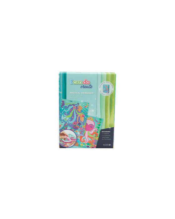 Icando Magical Mermaids Sand and Foil Art Set