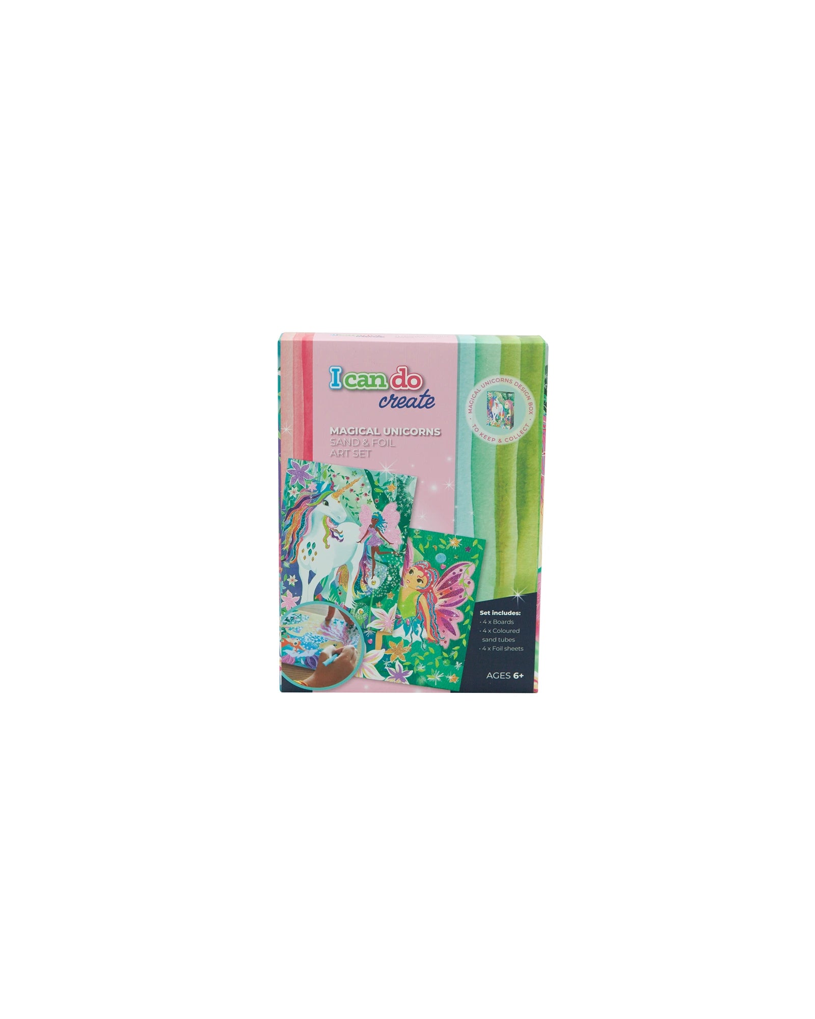 Magical Unicorns Sand and Foil Art Set