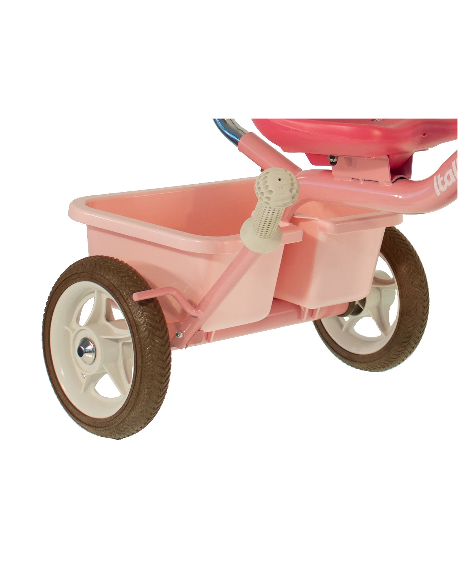 Italtrike 10" Passenger Trike Rose Garden Pink