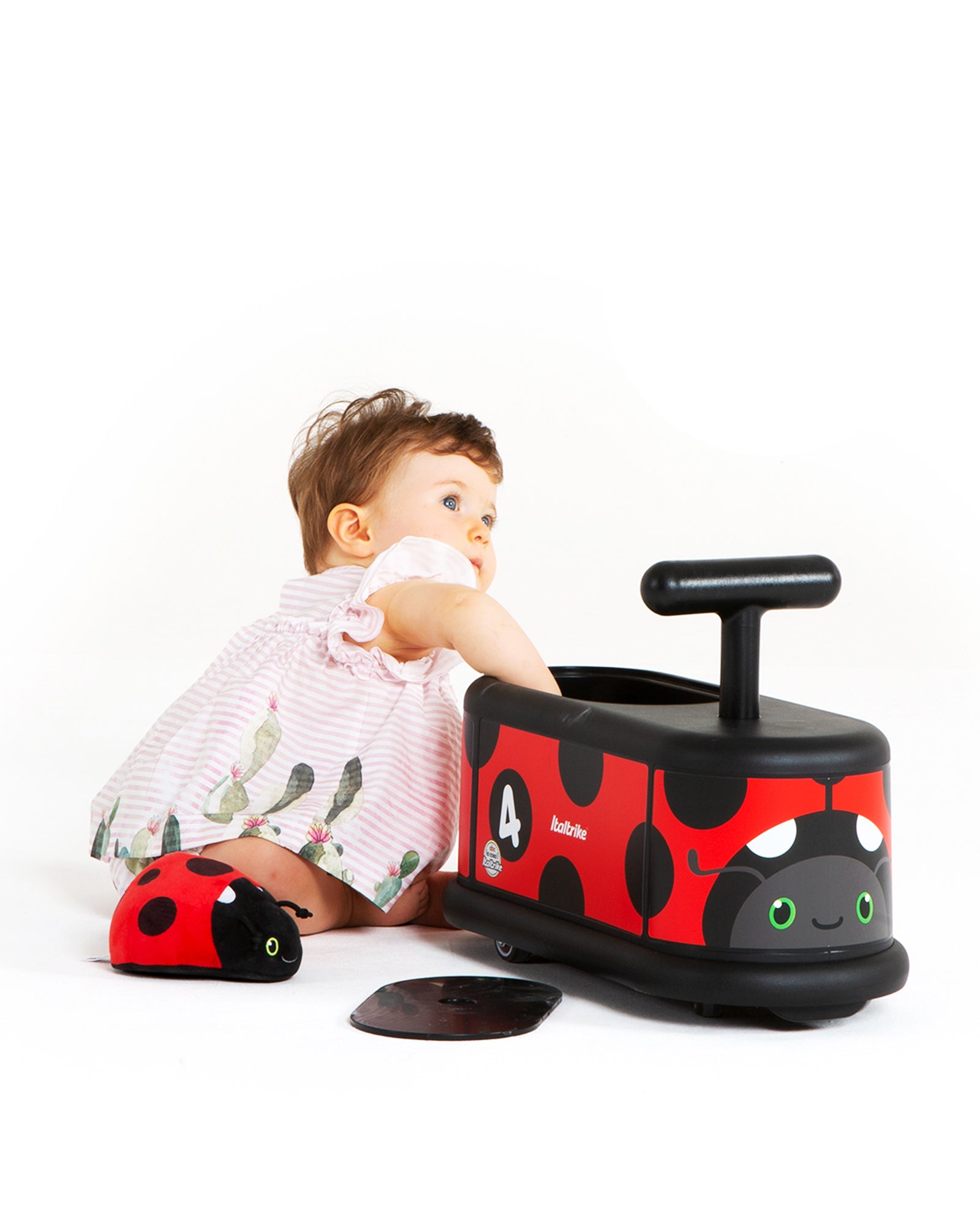 Italtrike La Cosa Ride On Ladybug