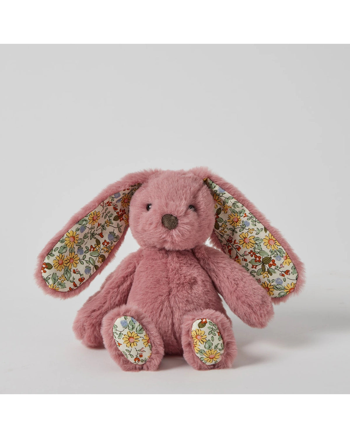 Rabbits Ruzzle Floral Raspberry Bunny Rattle – Kidstuff