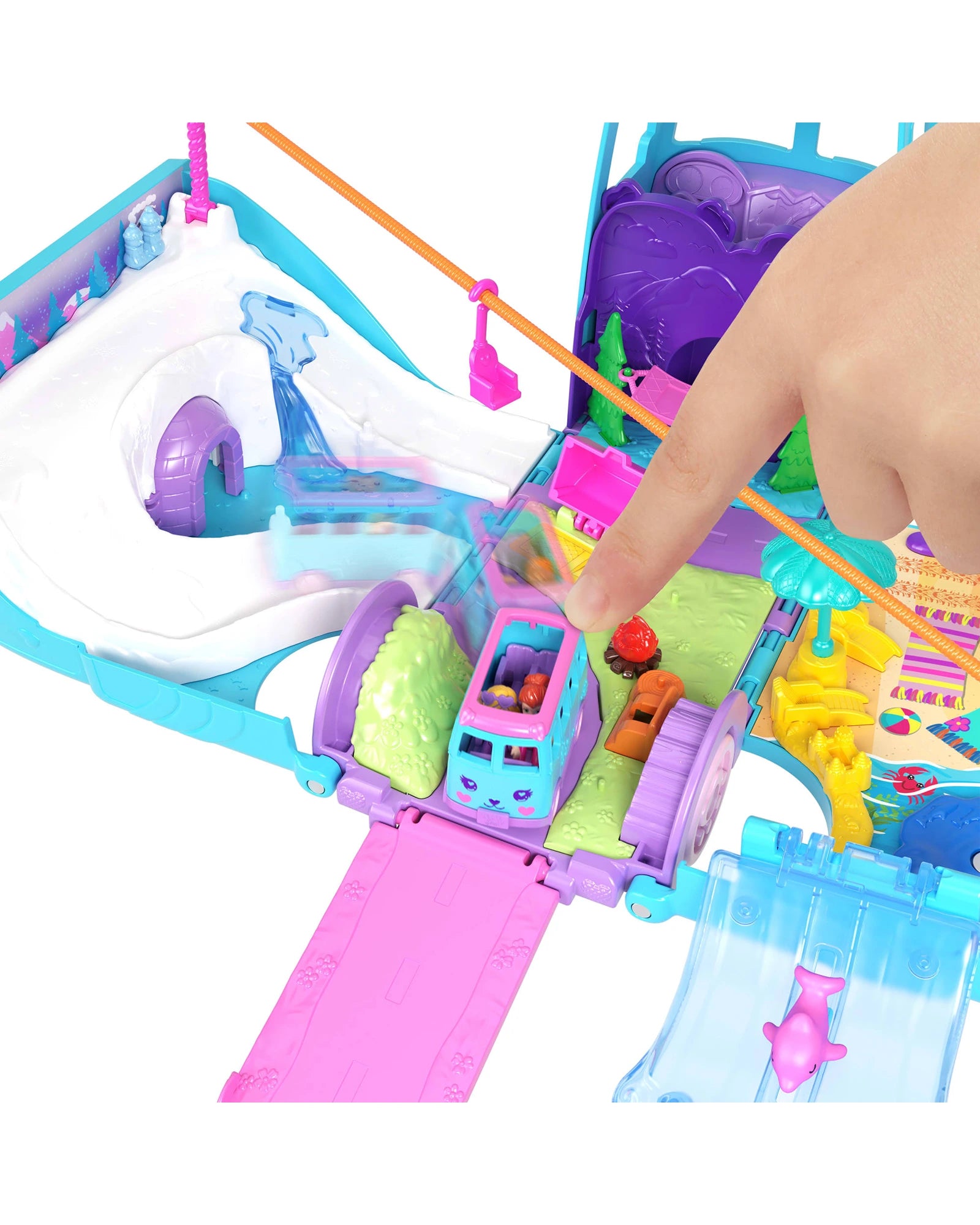 Polly Pocket Pet Mobile Adventure Playset