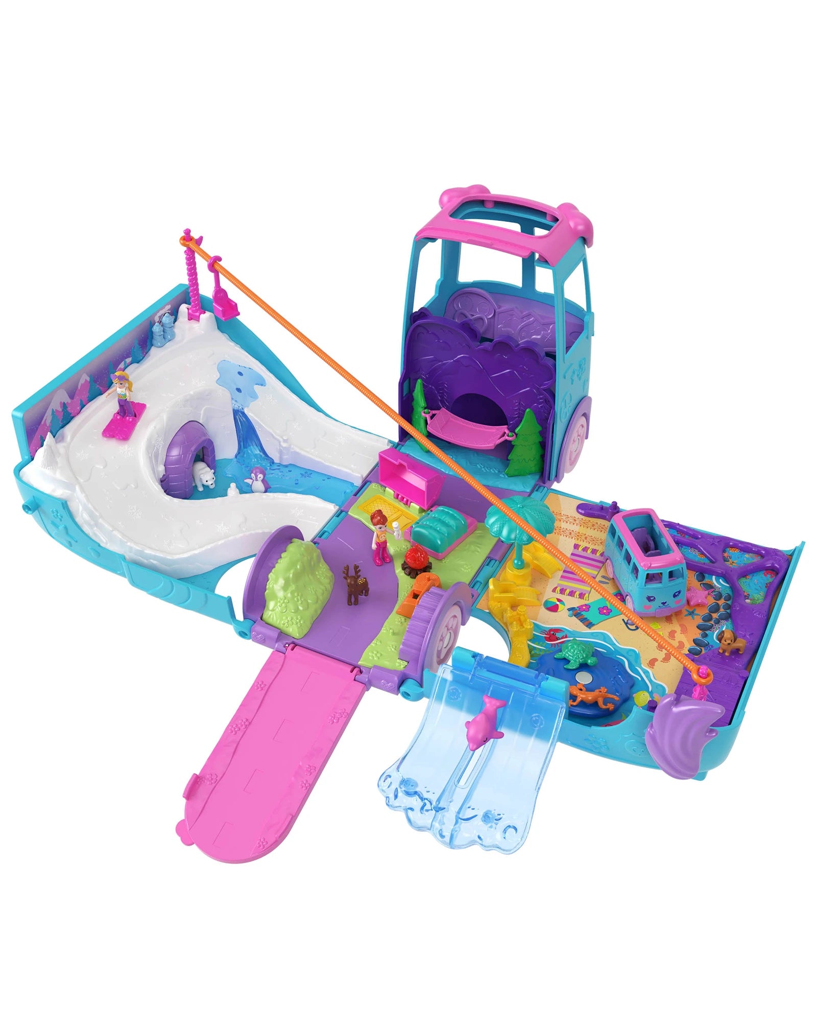 Polly Pocket Pet Mobile Adventure Playset
