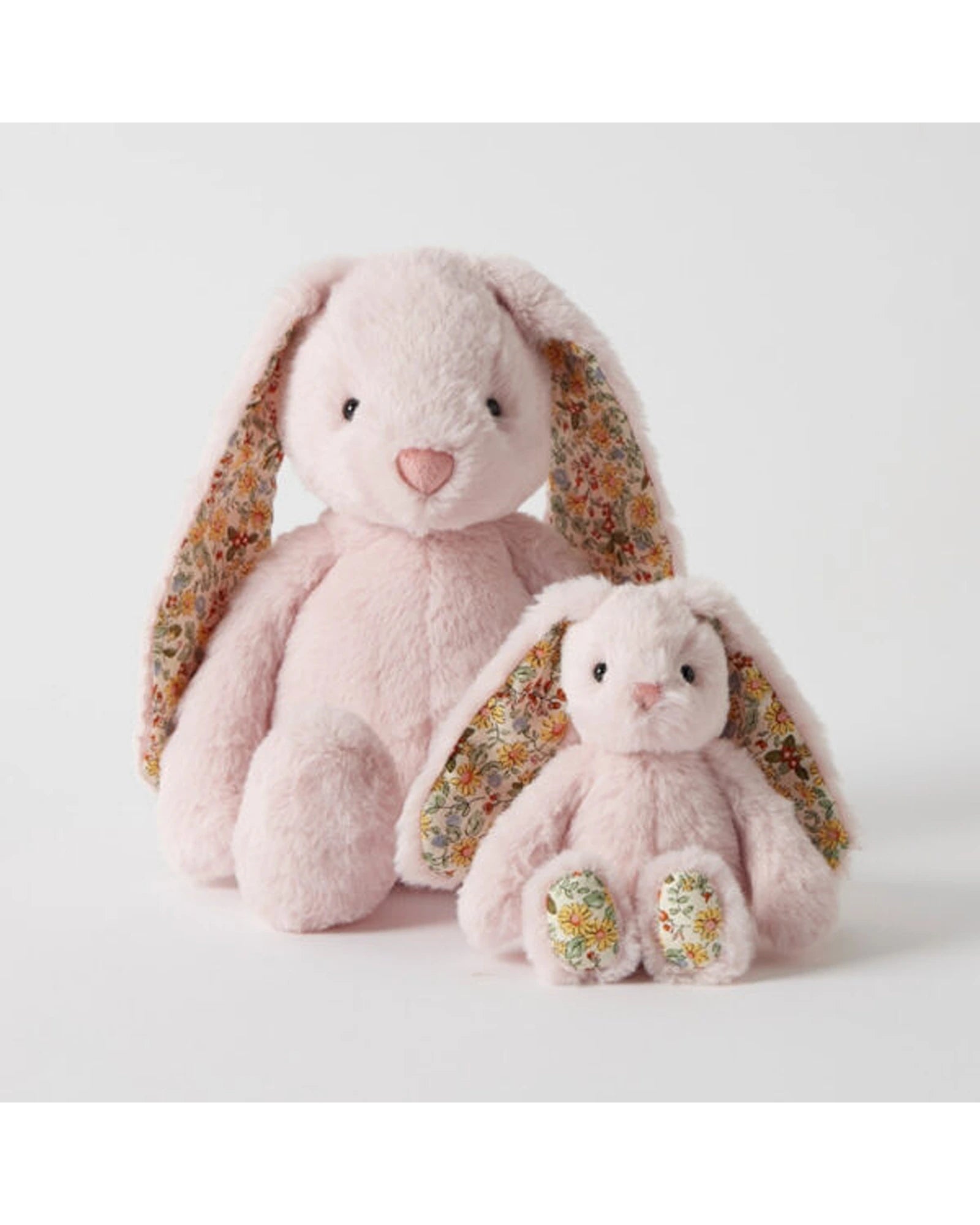 Floral Pink Bunny Medium