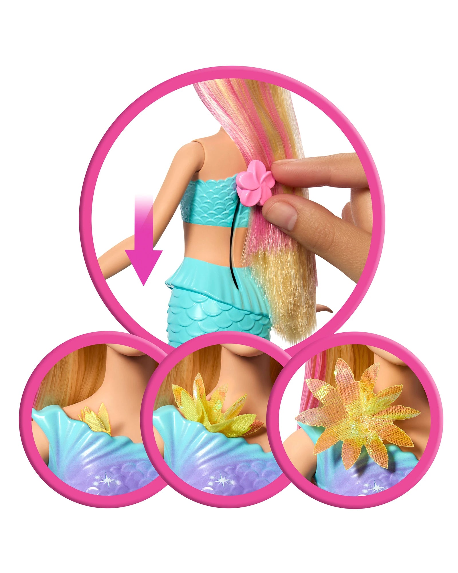 Flower Magic Mermaid