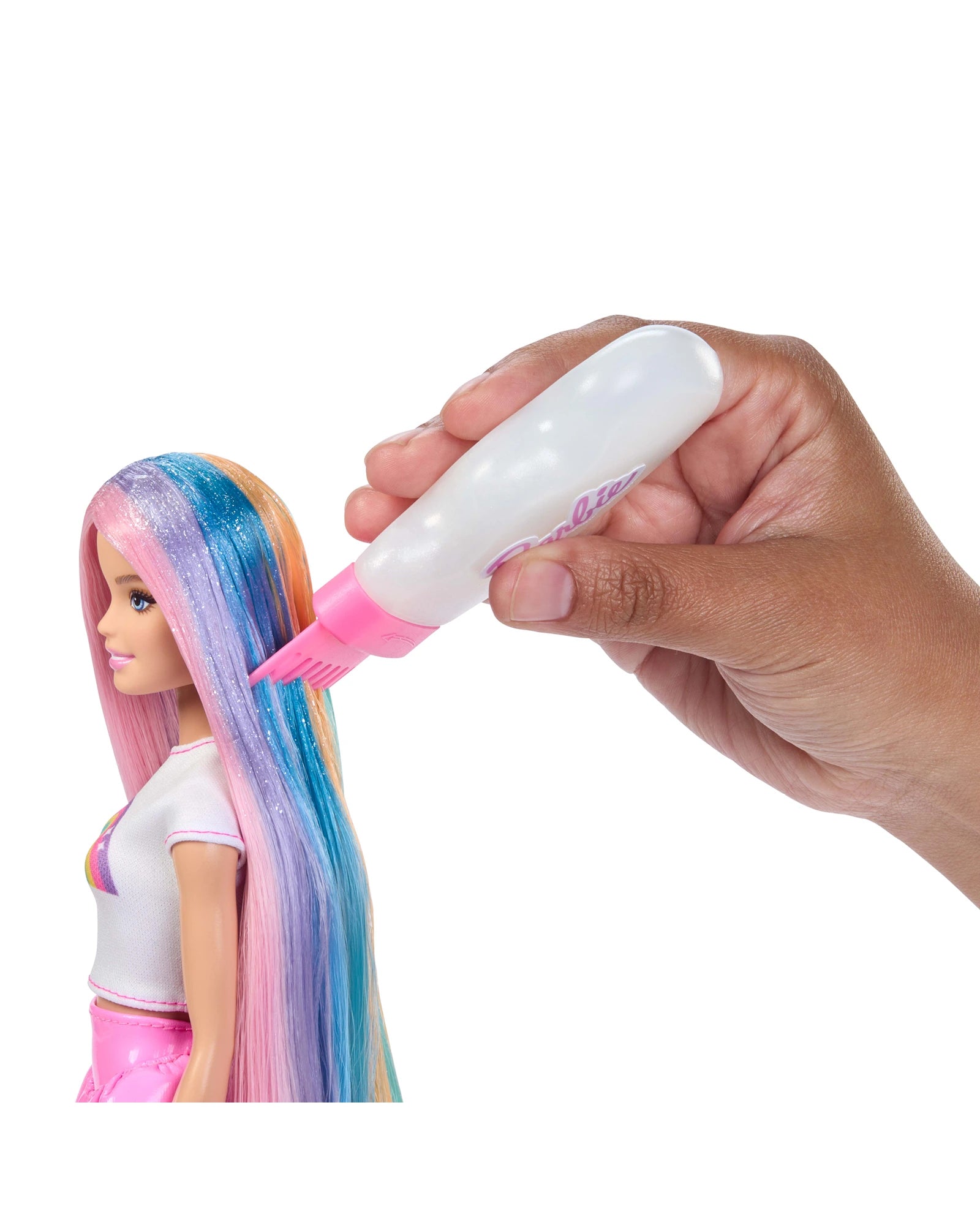 Rainbow Sparkle Hair Play