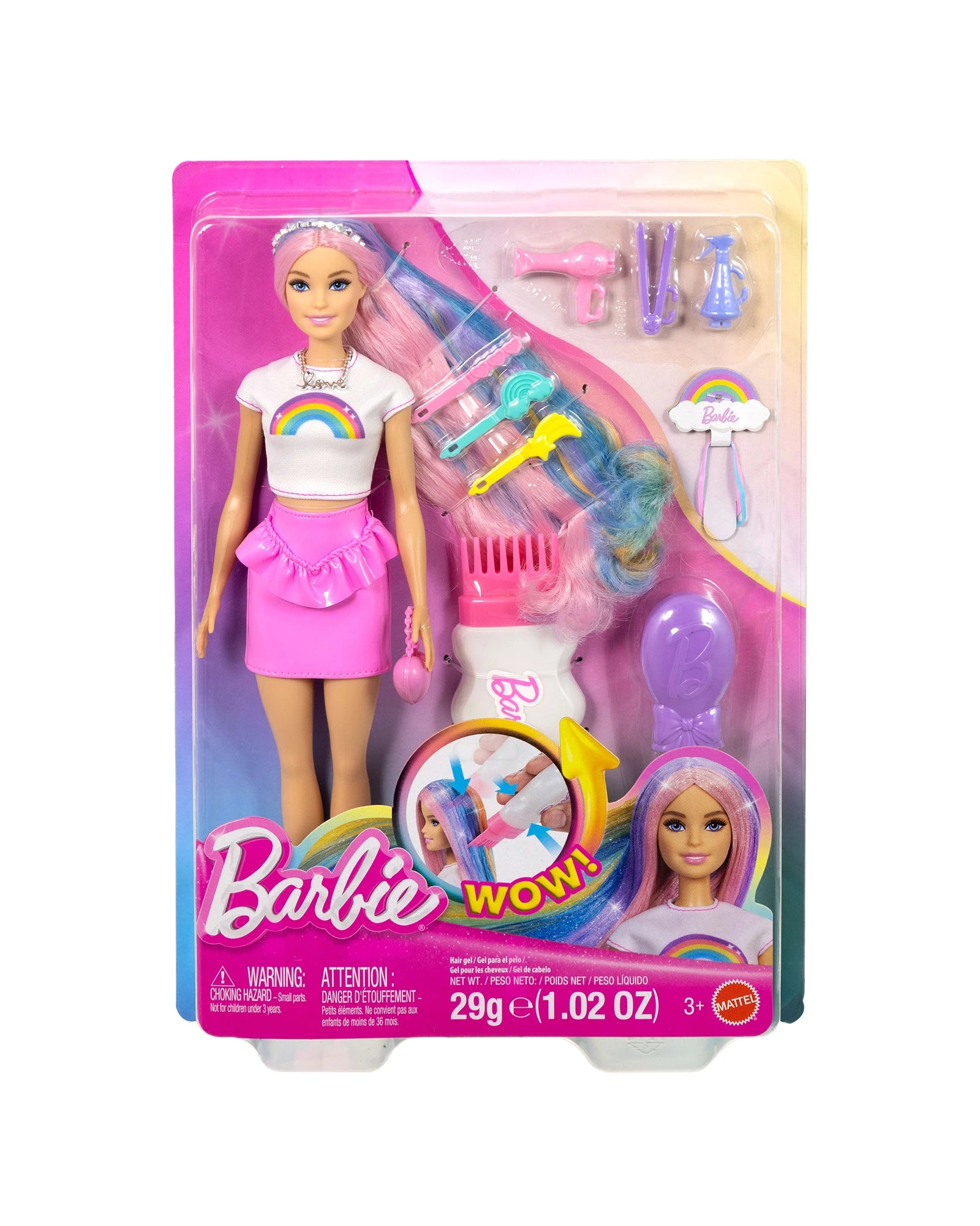 Rainbow Sparkle Hair Play