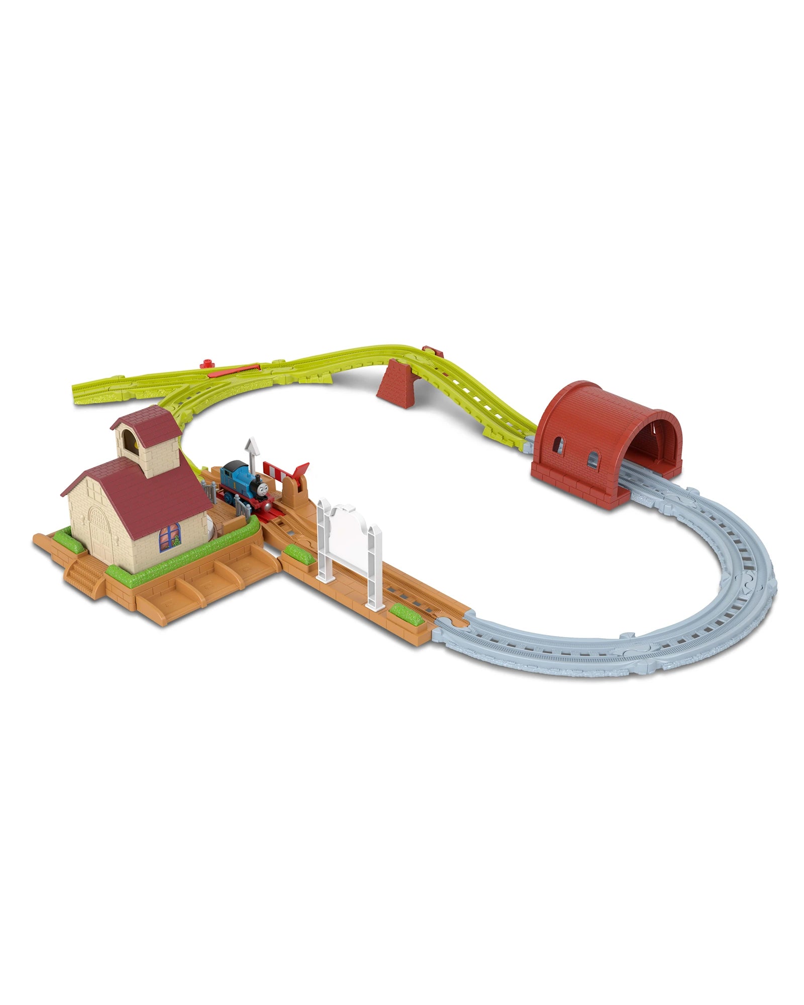 T&F Bell Station Push Along Trackset