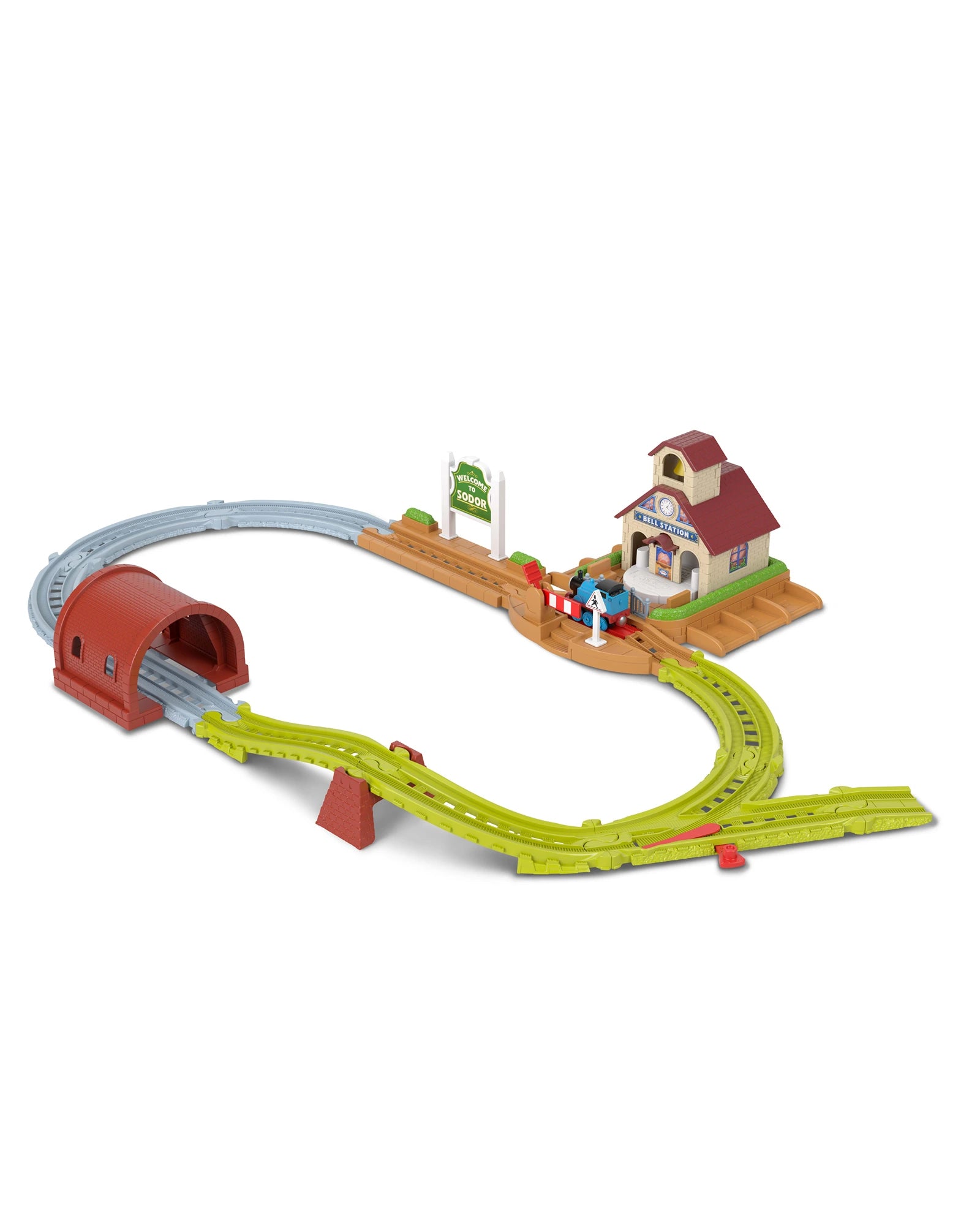 T&F Bell Station Push Along Trackset