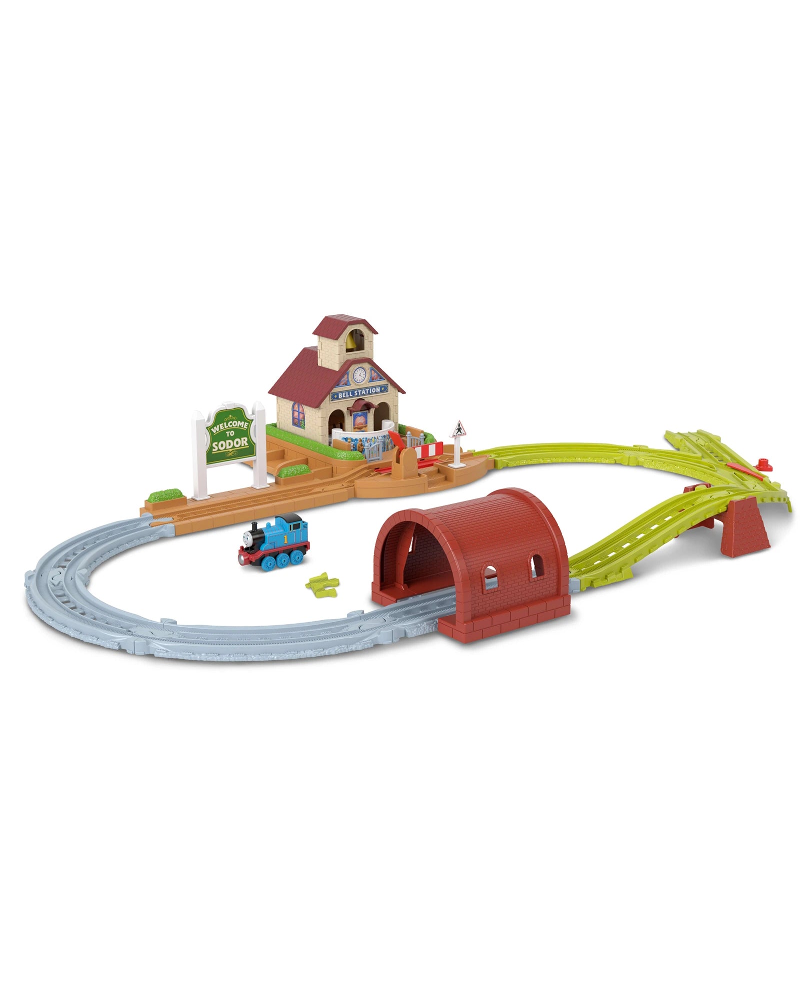 T&F Bell Station Push Along Trackset