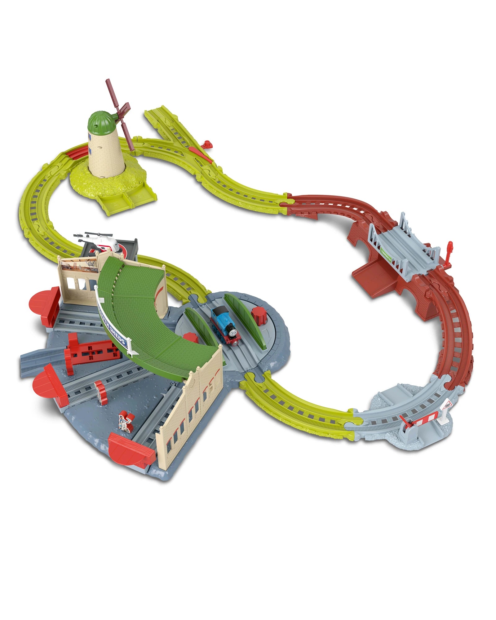 T&F Tidmouth Sheds Push-Along Trackset