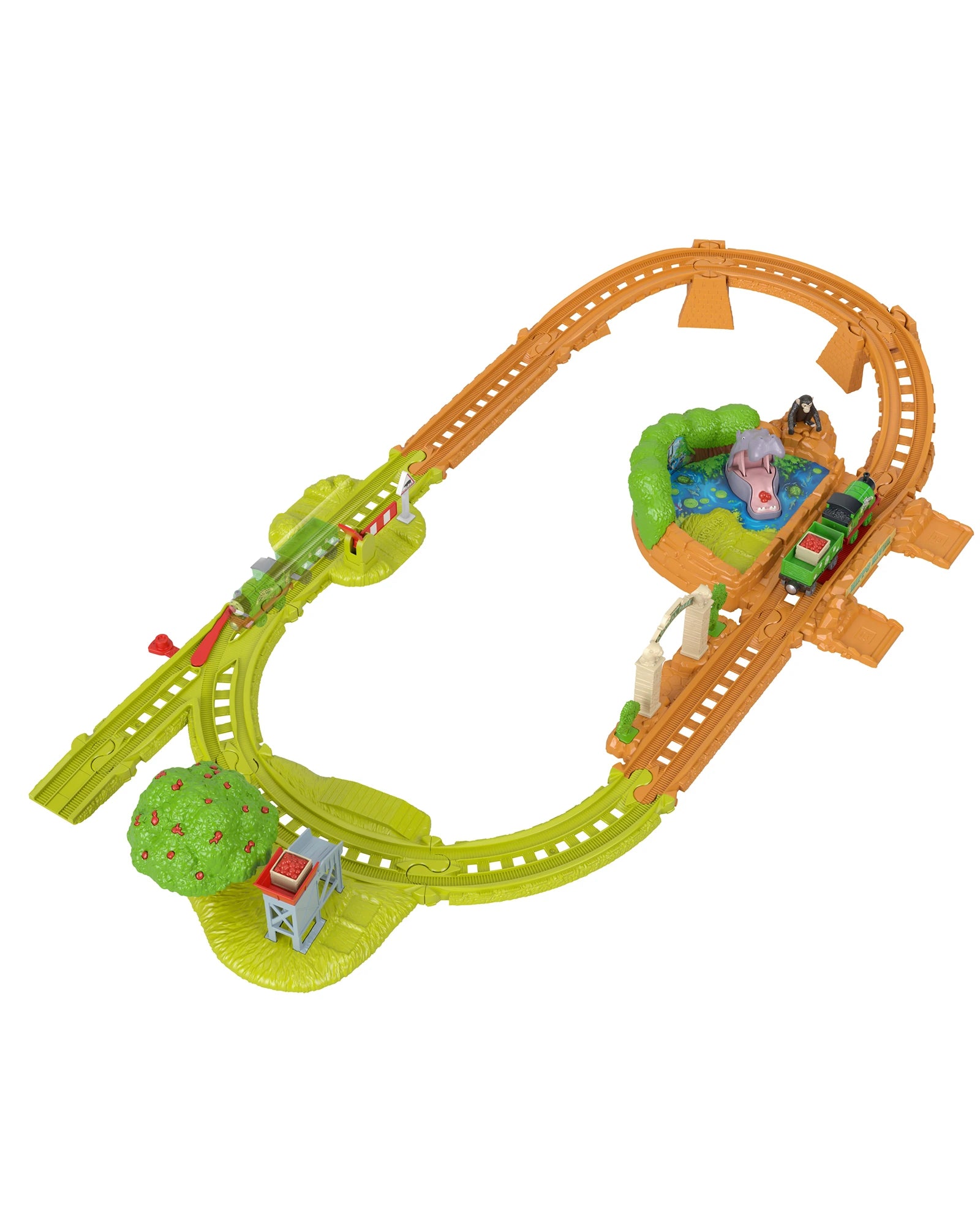 T&F Customized Animal Theme Push-Around Trackset