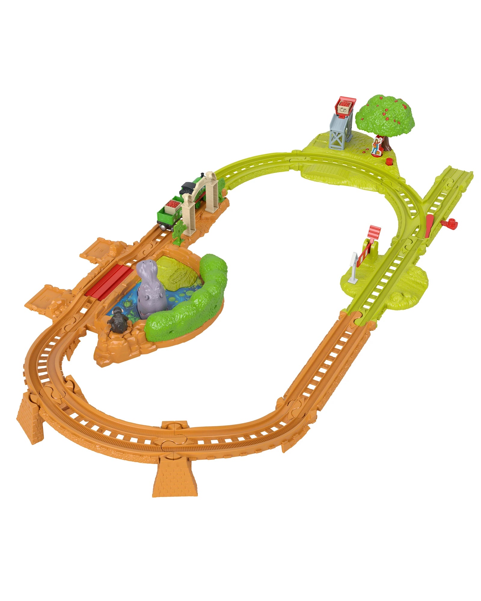 T&F Customized Animal Theme Push-Around Trackset