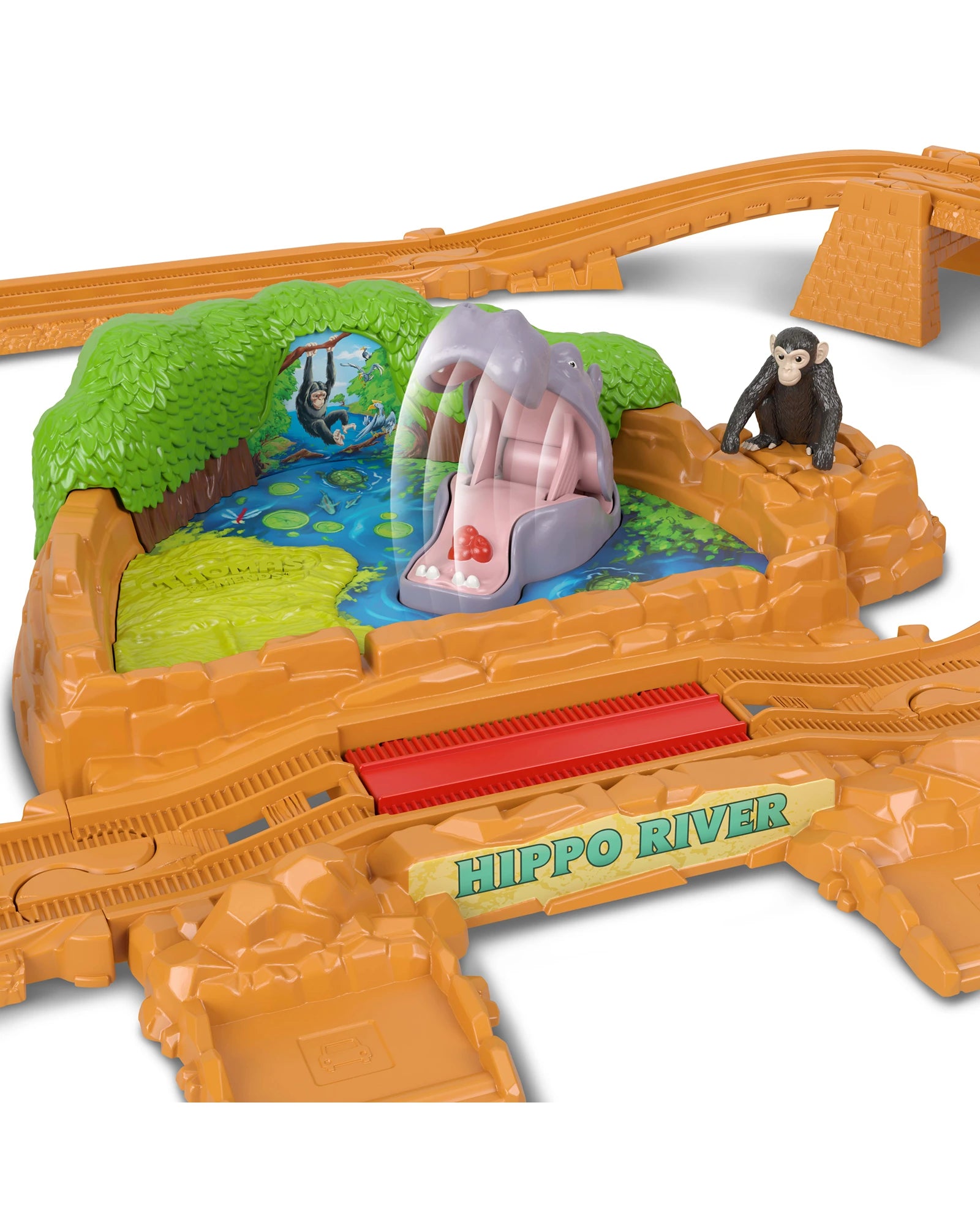 T&F Customized Animal Theme Push-Around Trackset