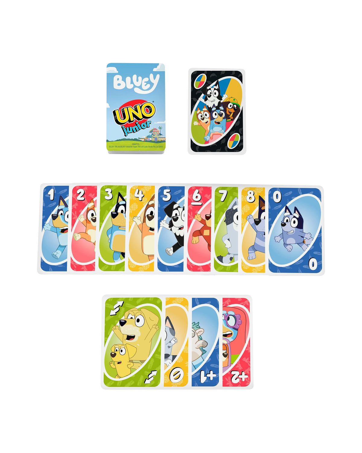 UNO Junior Bluey