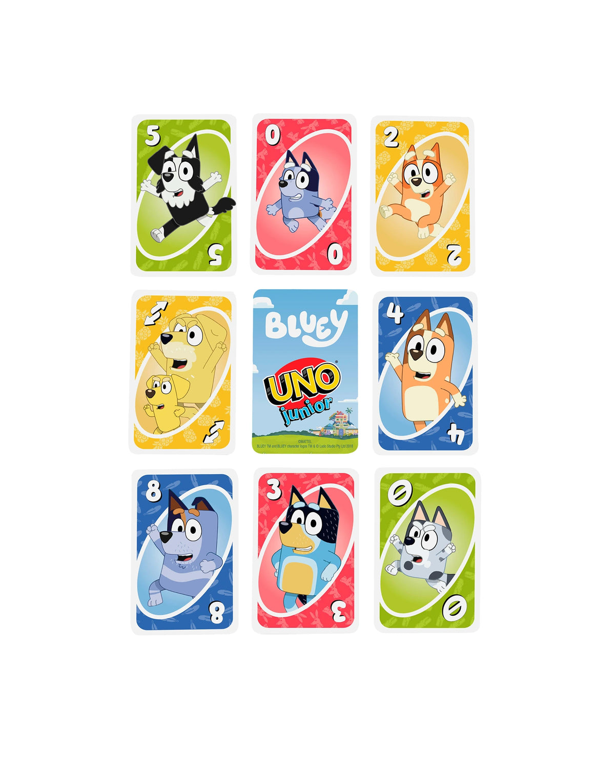 UNO Junior Bluey