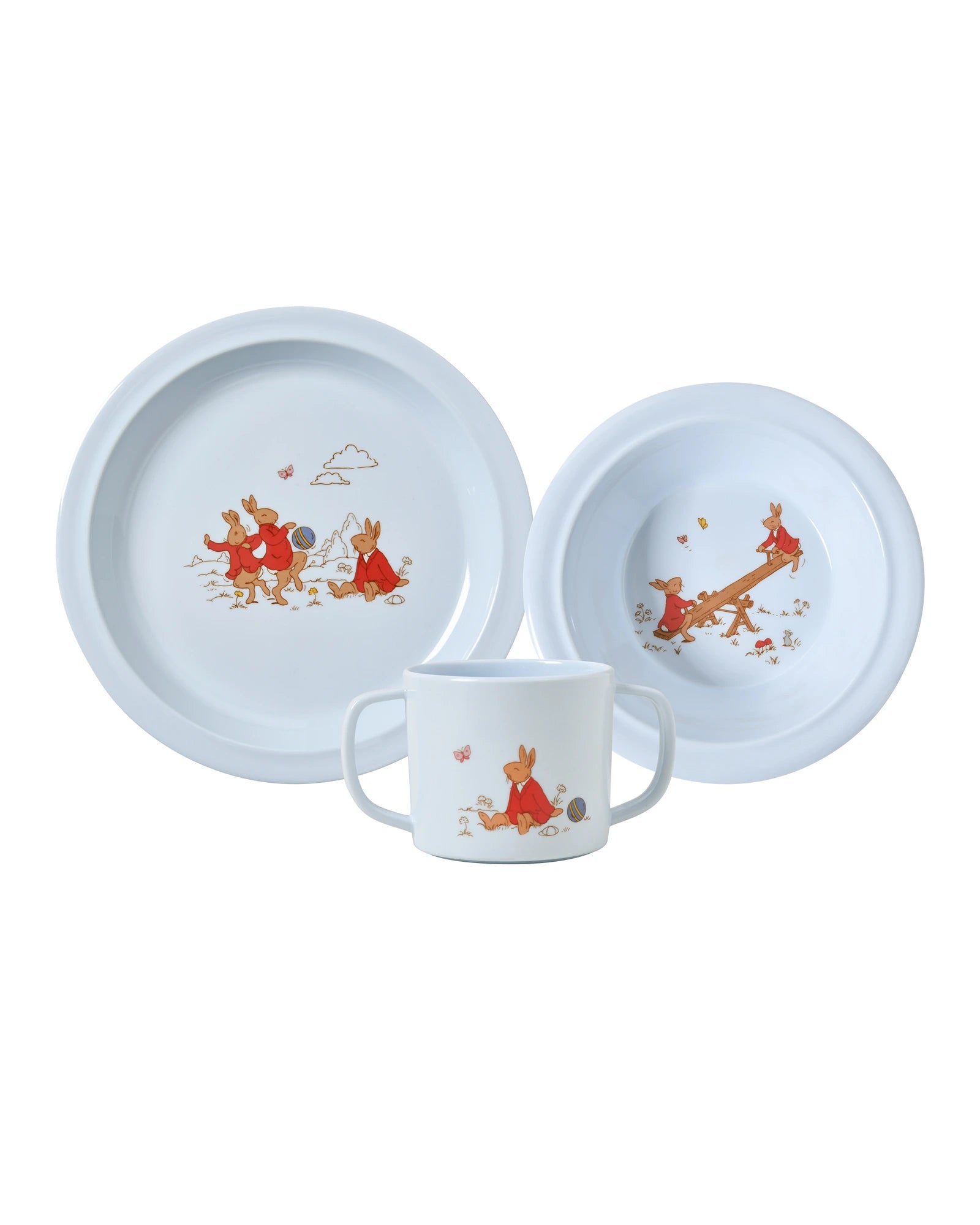 Melamine 3pc Set Blue