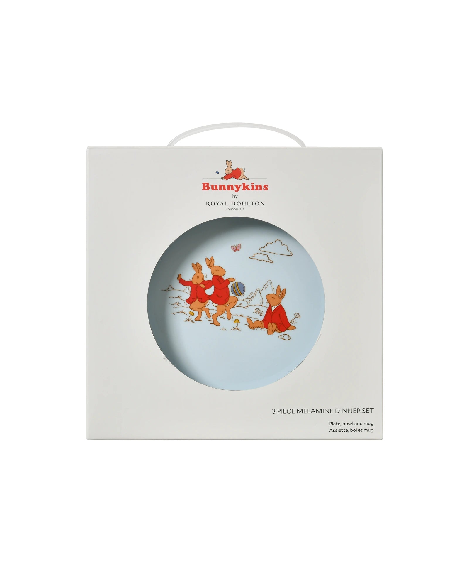 Melamine 3pc Set Blue