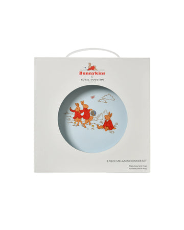 Melamine 3pc Set Blue