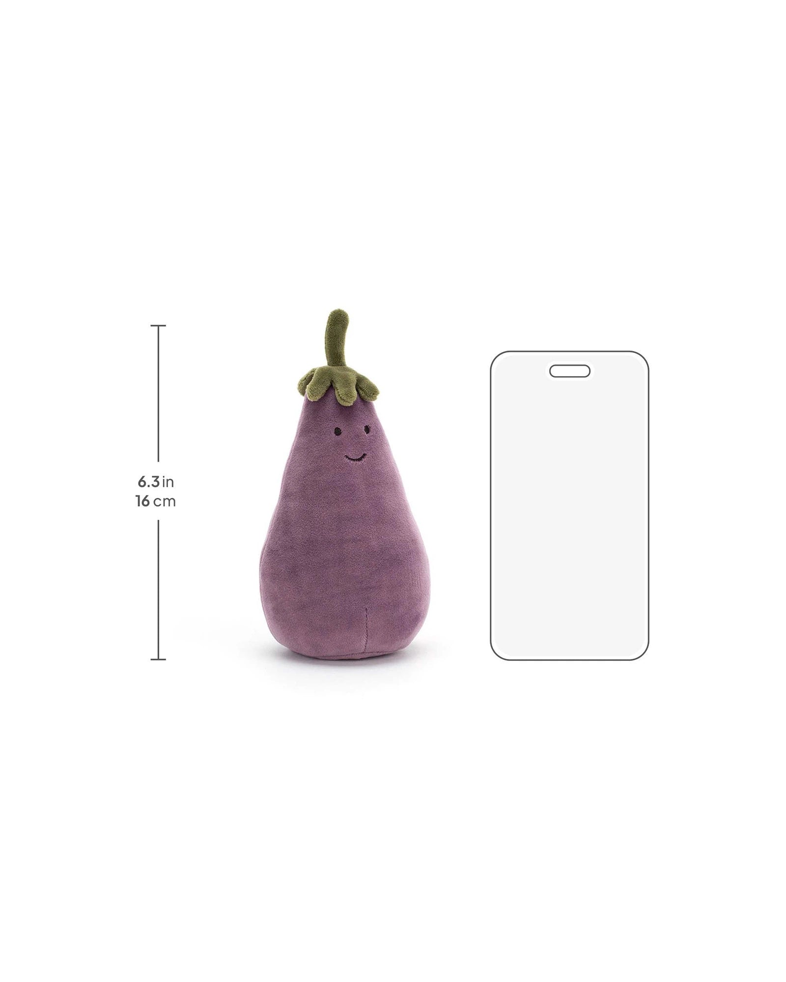 Jellycat Vivacious Vegetable Aubergine Eggplant