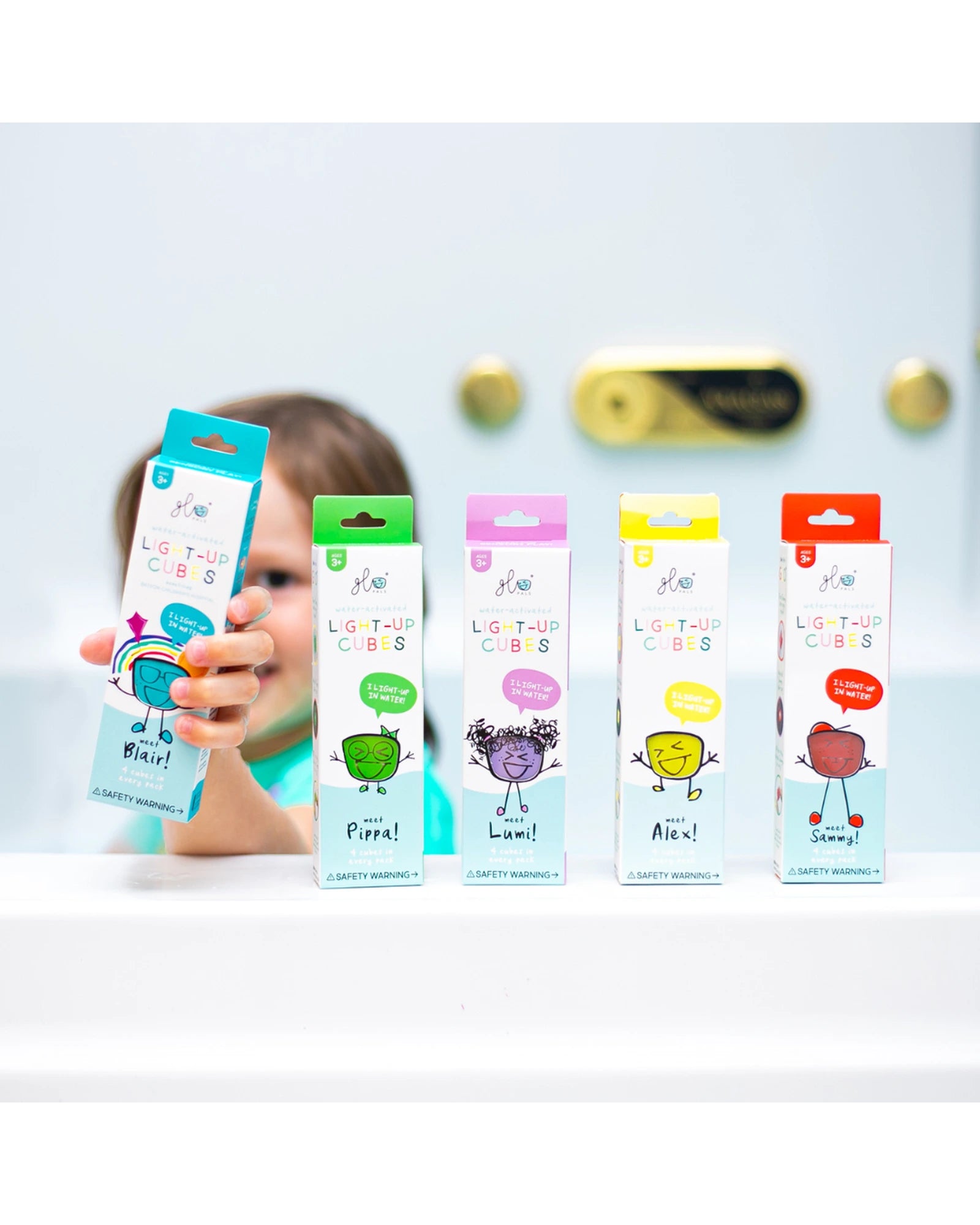 Jellystone Glo Pals Cubes Pippa Green