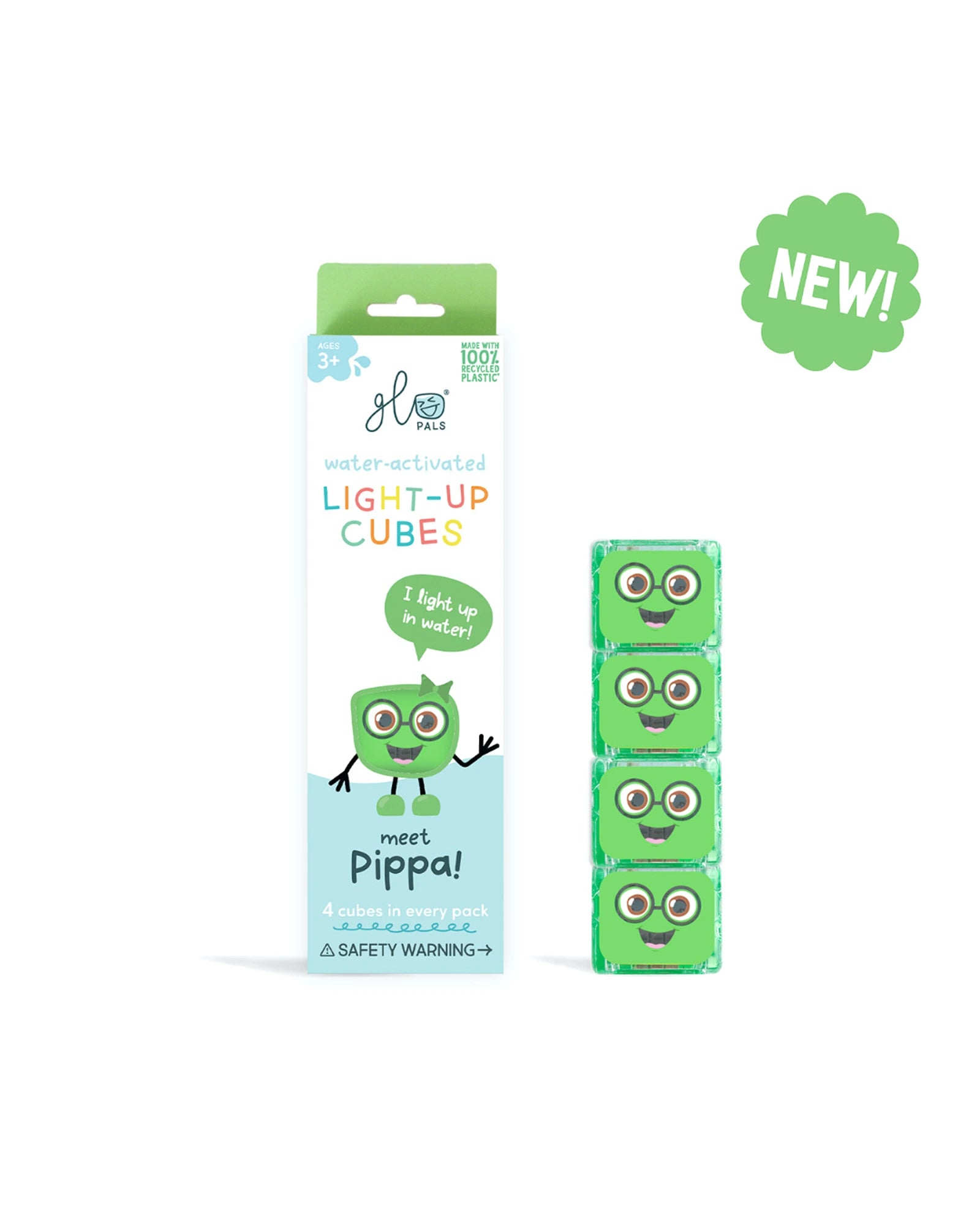 Jellystone Glo Pals Cubes Pippa Green