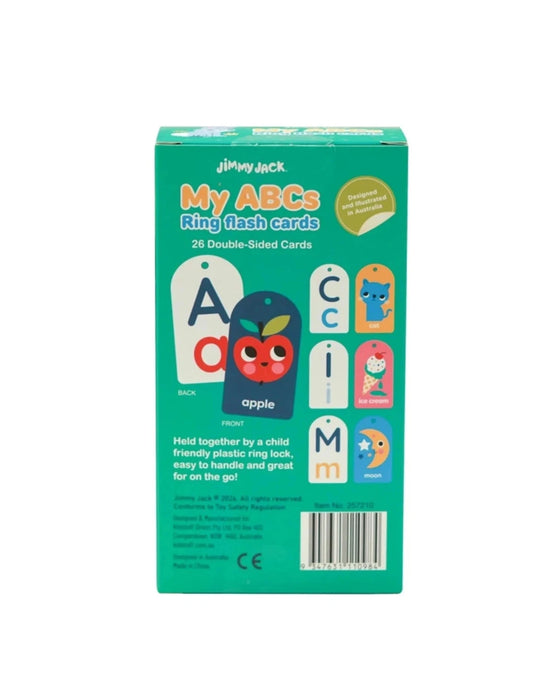 Jimmy Jack ABC Ring Flash Cards