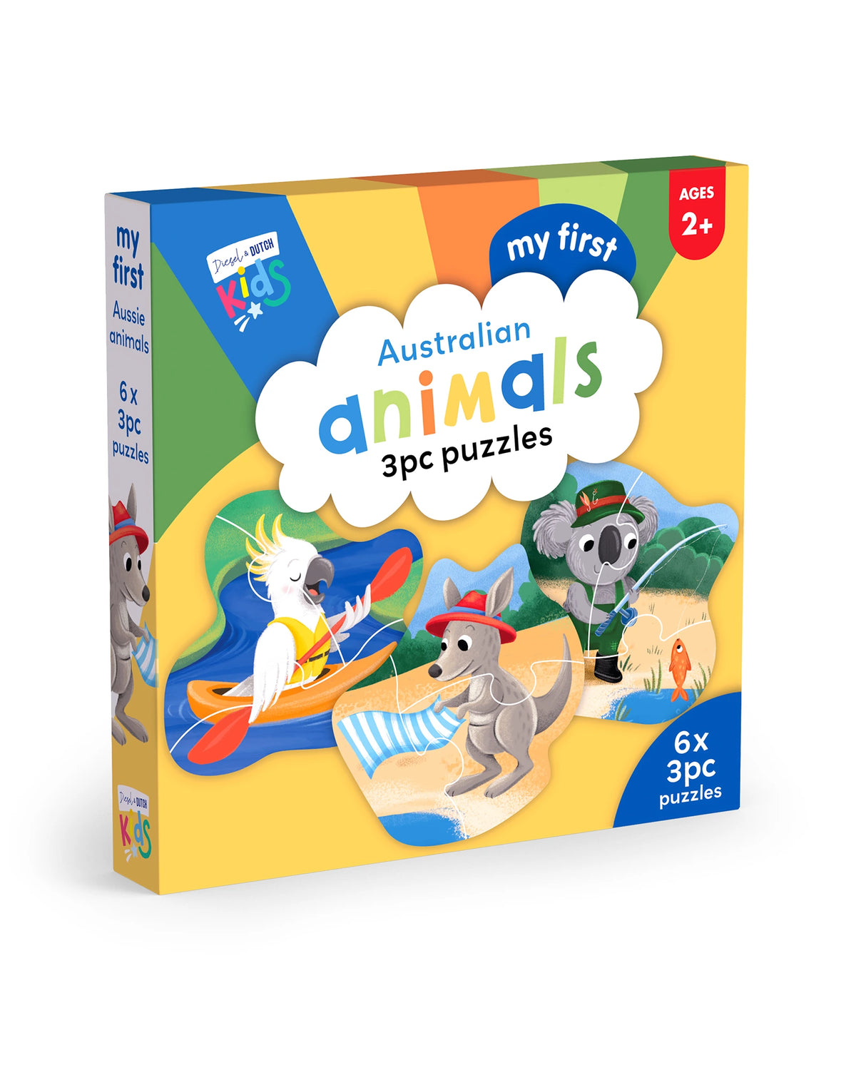 My First 3pc Puzzles: Australian Animals