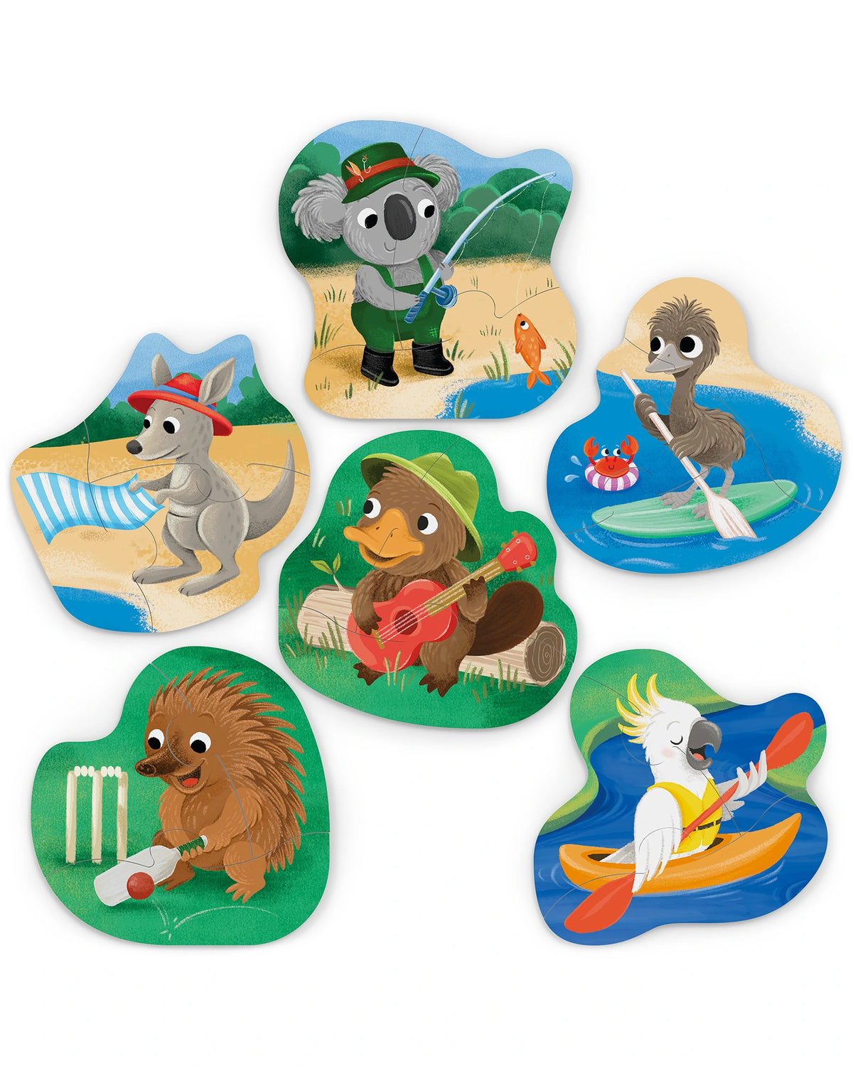 My First 3pc Puzzles: Australian Animals