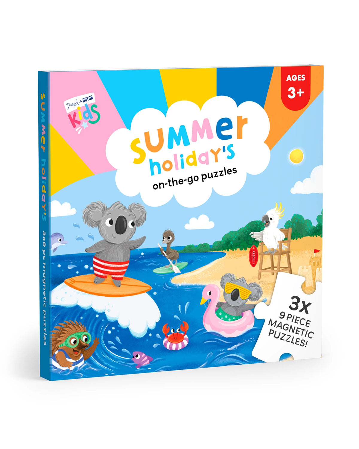 On The Go Magnetic Puzzles: Summer Holidays