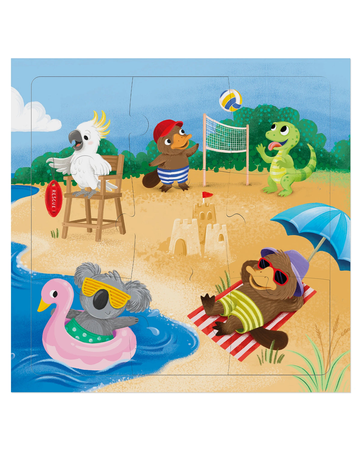 On The Go Magnetic Puzzles: Summer Holidays