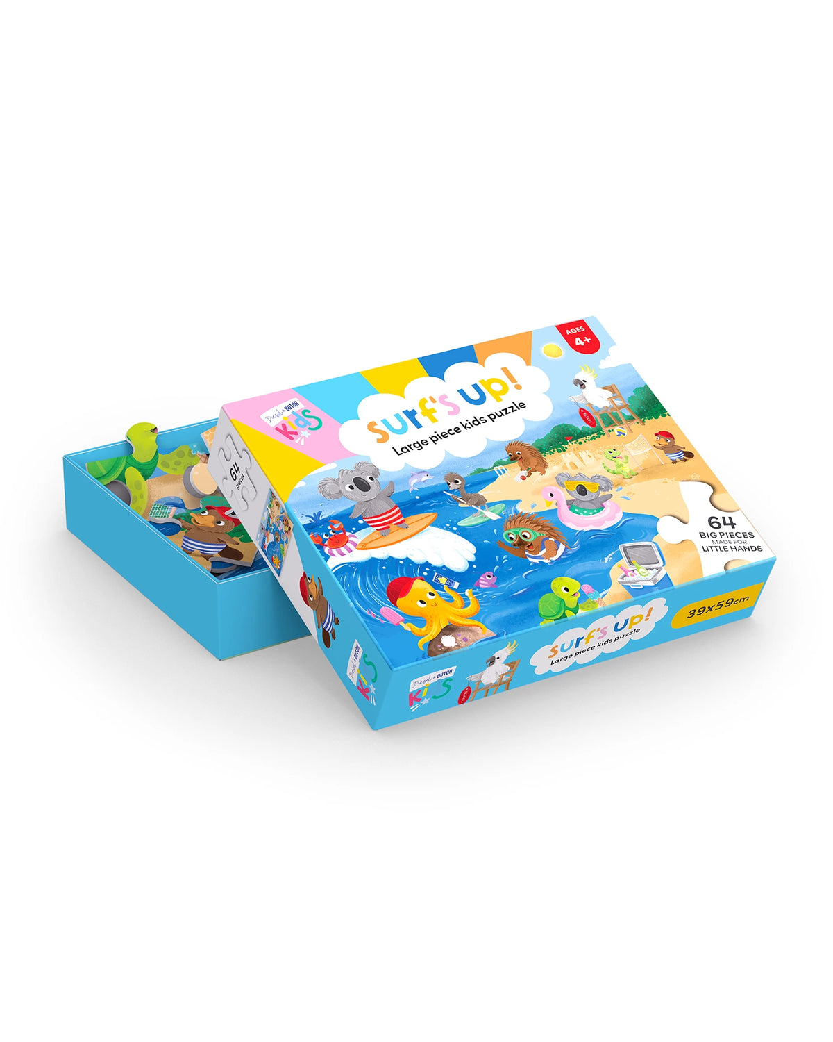 64PC Jigsaw Puzzle: Surf's Up